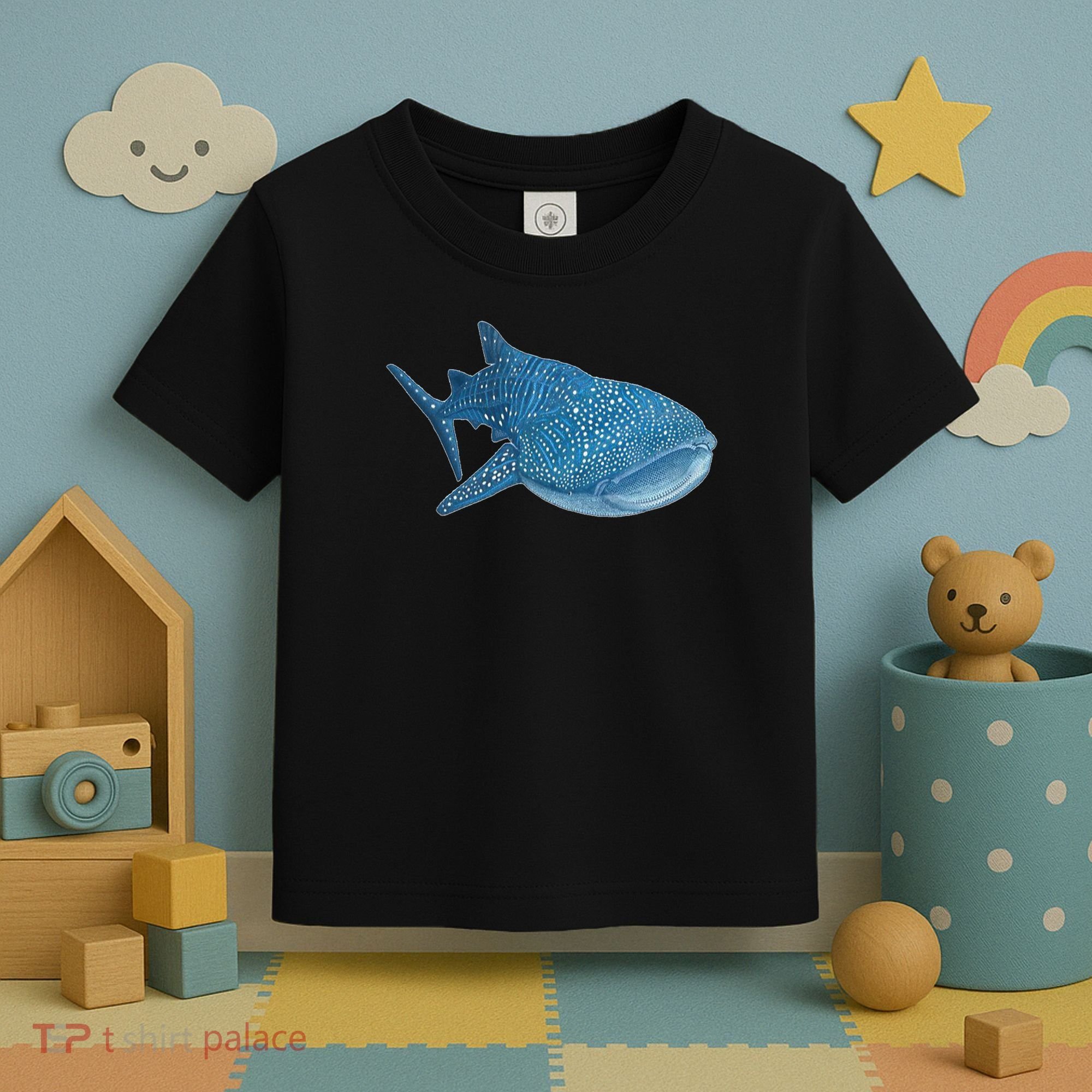 Whale Shark Scuba Diving Snorkeling Toddler T-Shirt