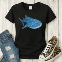 Whale Shark Scuba Diving Snorkeling Women's T-Shirt thumb 3