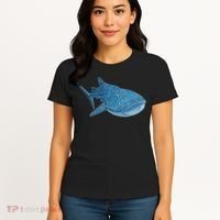 Whale Shark Scuba Diving Snorkeling Women's T-Shirt thumb 4