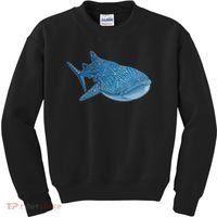Whale Shark Scuba Diving Snorkeling Kids Sweatshirt thumb 0