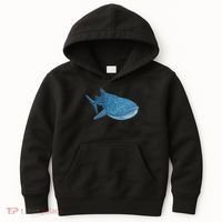 Whale Shark Scuba Diving Snorkeling Kids Hoodie thumb 0