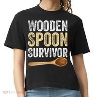 Wooden Spoon Survivor Funny Wooden Spoon Survivor Meme Comfort Colors Boxy T-Shirt thumb 0
