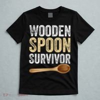 Wooden Spoon Survivor Funny Wooden Spoon Survivor Meme T-Shirt thumb 5