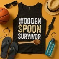 Wooden Spoon Survivor Funny Wooden Spoon Survivor Meme Tank Top thumb 4
