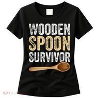 Wooden Spoon Survivor Funny Wooden Spoon Survivor Meme Women's T-Shirt thumb 0