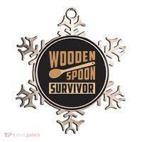Wooden Spoon Survivor Funny Ornament thumb 0