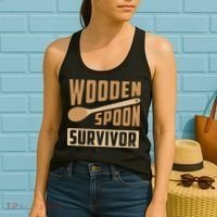 Wooden Spoon Survivor Funny Women's Tank Top thumb 2