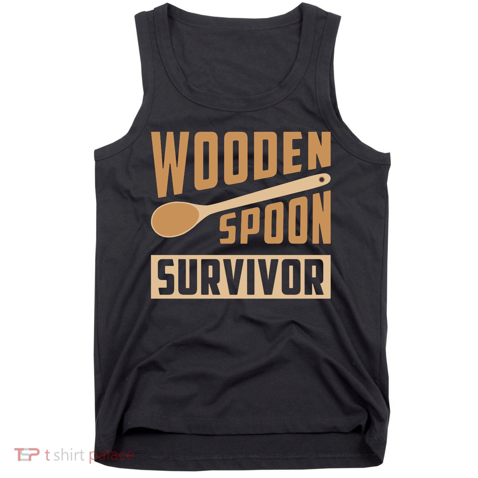 Wooden Spoon Survivor Funny Tank Top