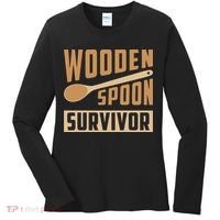 Wooden Spoon Survivor Funny Women's Long Sleeve Shirt thumb 0