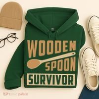 Wooden Spoon Survivor Funny Hoodie thumb 4