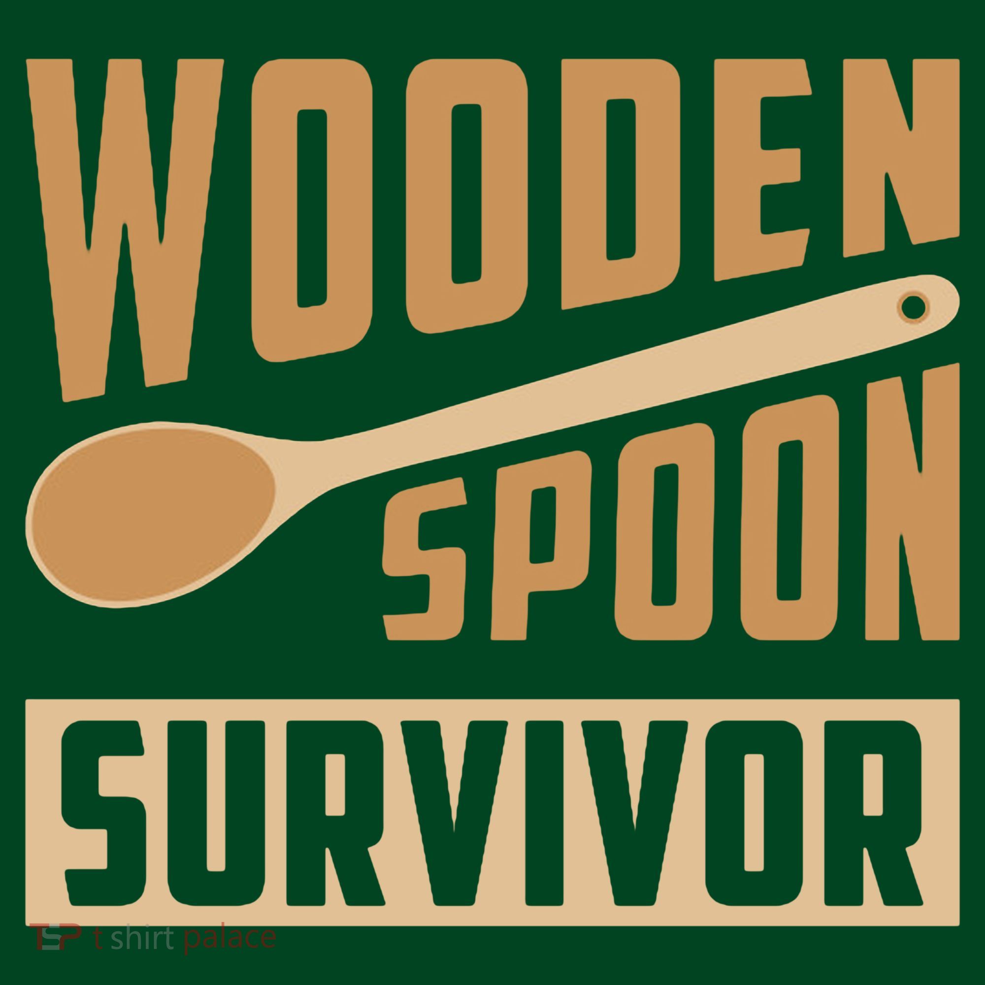 Wooden Spoon Survivor Funny Hoodie