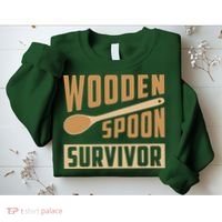 Wooden Spoon Survivor Funny Sweatshirt thumb 2