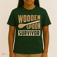 Wooden Spoon Survivor Funny T-Shirt thumb 4