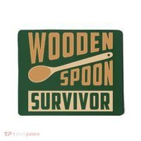 Wooden Spoon Survivor Funny Mousepad thumb 0