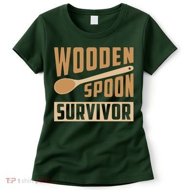 Wooden Spoon Survivor Funny Women's T-Shirt