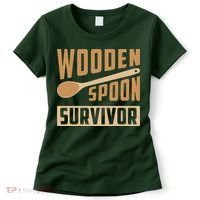 Wooden Spoon Survivor Funny Women's T-Shirt thumb 0