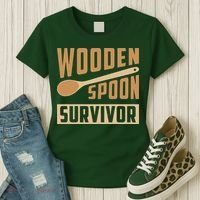 Wooden Spoon Survivor Funny Women's T-Shirt thumb 3