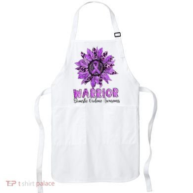 Warrior Survivor Support Domestic Violence Awareness Apron