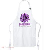 Warrior Survivor Support Domestic Violence Awareness Apron thumb 0