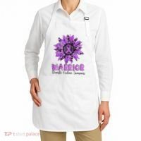 Warrior Survivor Support Domestic Violence Awareness Apron thumb 2