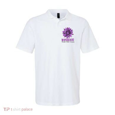 Warrior Survivor Support Domestic Violence Awareness Polo