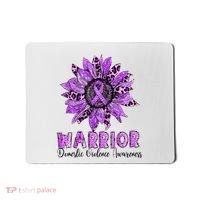 Warrior Survivor Support Domestic Violence Awareness Mousepad thumb 0