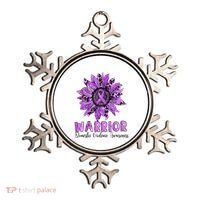 Warrior Survivor Support Domestic Violence Awareness Ornament thumb 0