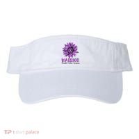 Warrior Survivor Support Domestic Violence Awareness Visor thumb 0