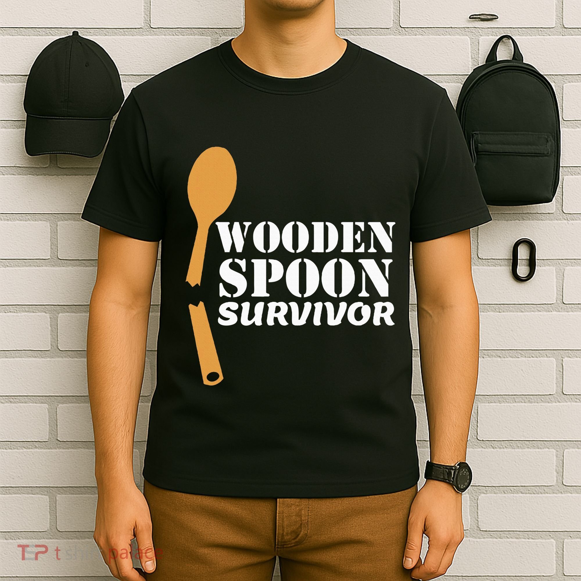 Wooden Spoon Survivor Italian Filipino Pride T-Shirt