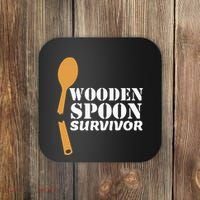 Wooden Spoon Survivor Italian Filipino Pride Coaster thumb 0