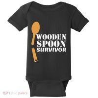 Wooden Spoon Survivor Italian Filipino Pride Baby Bodysuit thumb 0