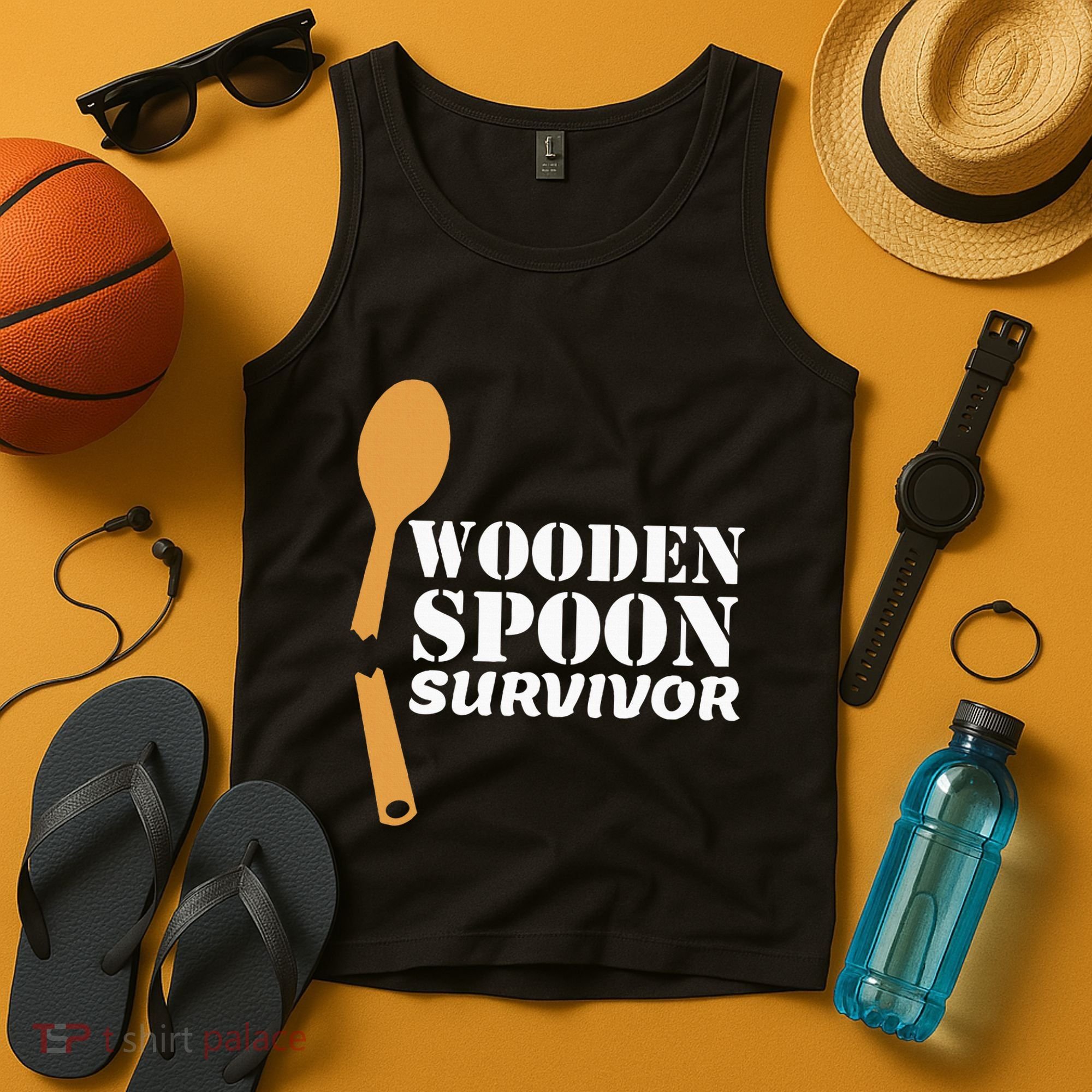 Wooden Spoon Survivor Italian Filipino Pride Tank Top