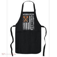 Wooden Spoon Survivor Humor Expression Funny Us Flag Apron thumb 0