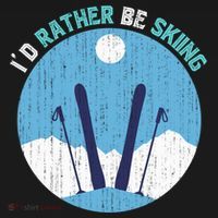 Winter Sport Skiing Lover Ski Instructor Funny Skier Ski Gift USA-Made Doggie Bandana thumb 2