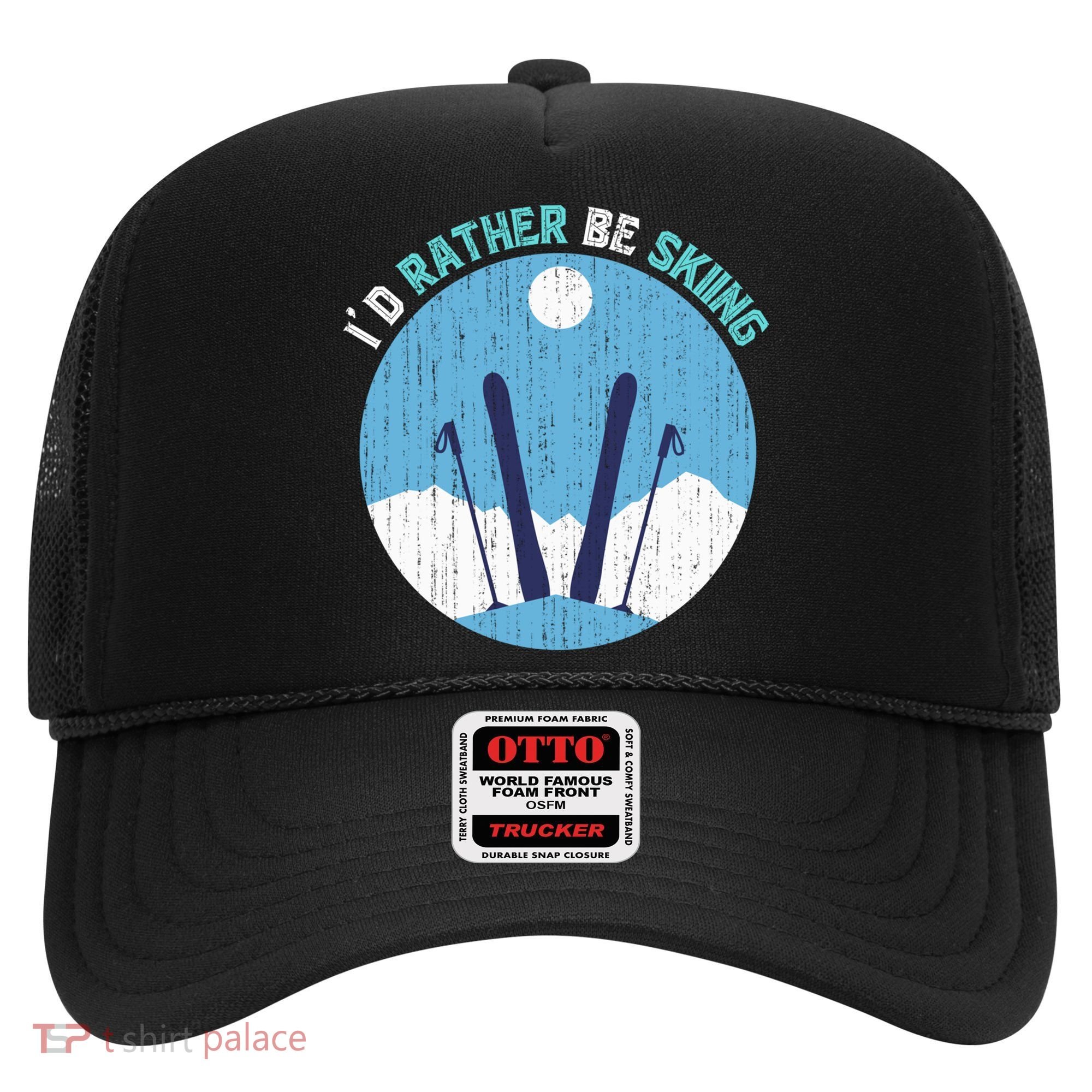 Winter Sport Skiing Lover Ski Instructor Funny Skier Ski Gift Hat