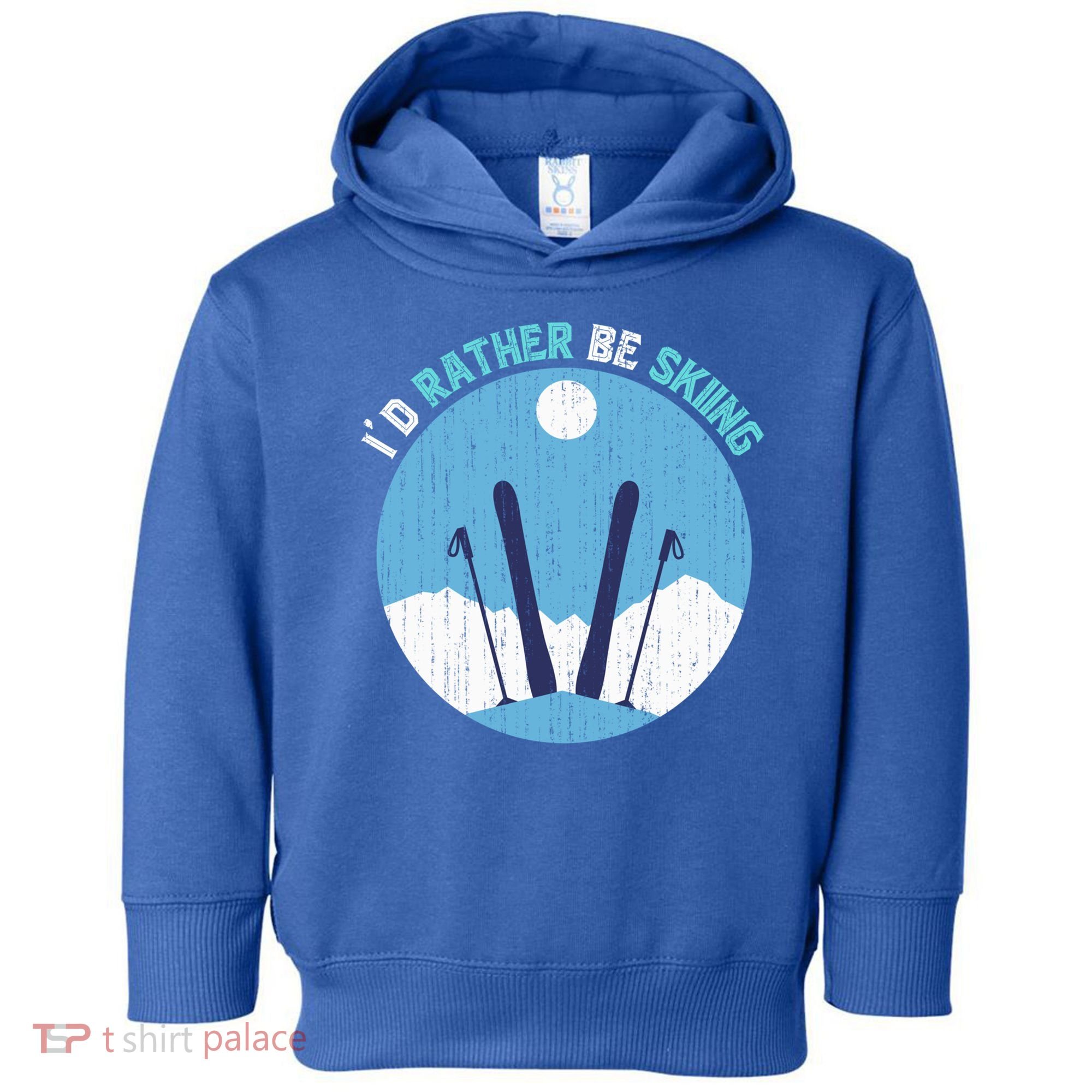 Winter Sport Skiing Lover Ski Instructor Funny Skier Ski Gift Toddler Hoodie