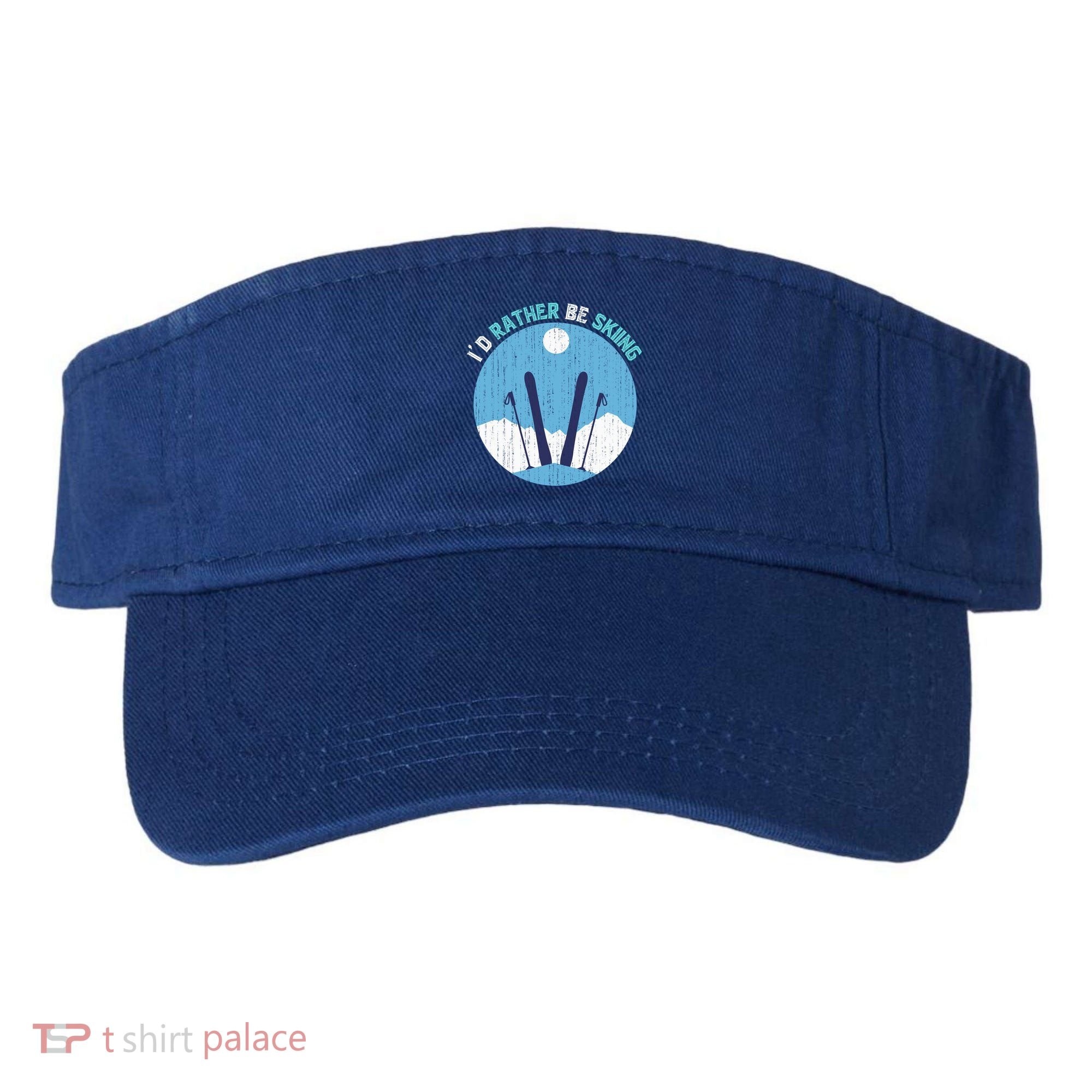 Winter Sport Skiing Lover Ski Instructor Funny Skier Ski Gift Visor