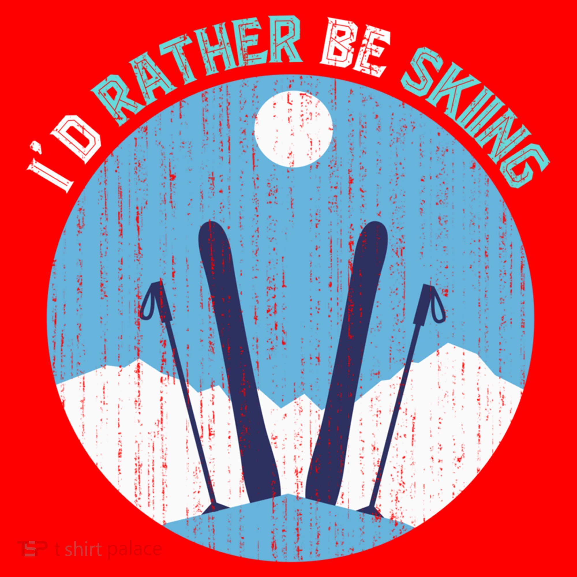Winter Sport Skiing Lover Ski Instructor Funny Skier Ski Gift Santa Hat