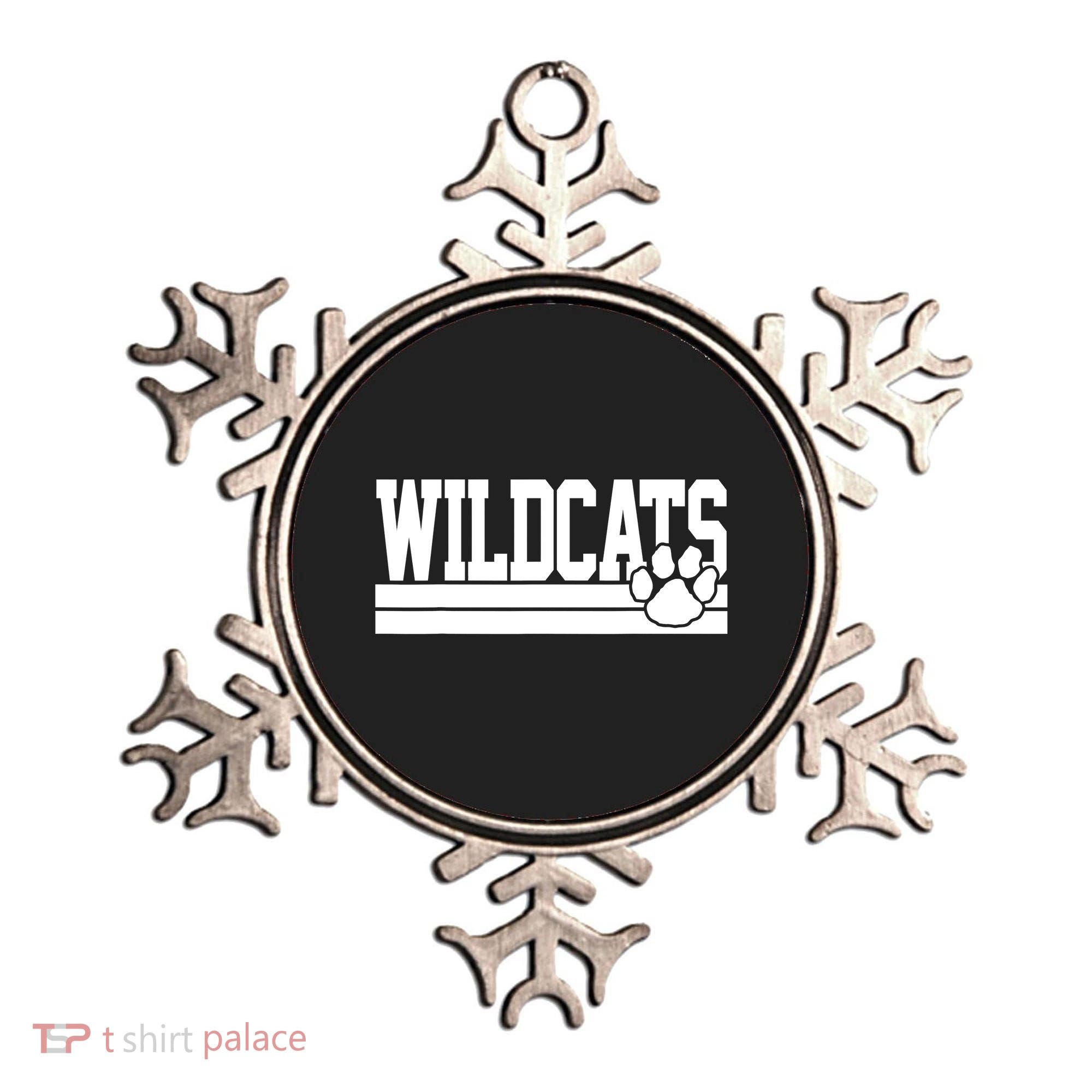 Wildcats School Spirit Ornament