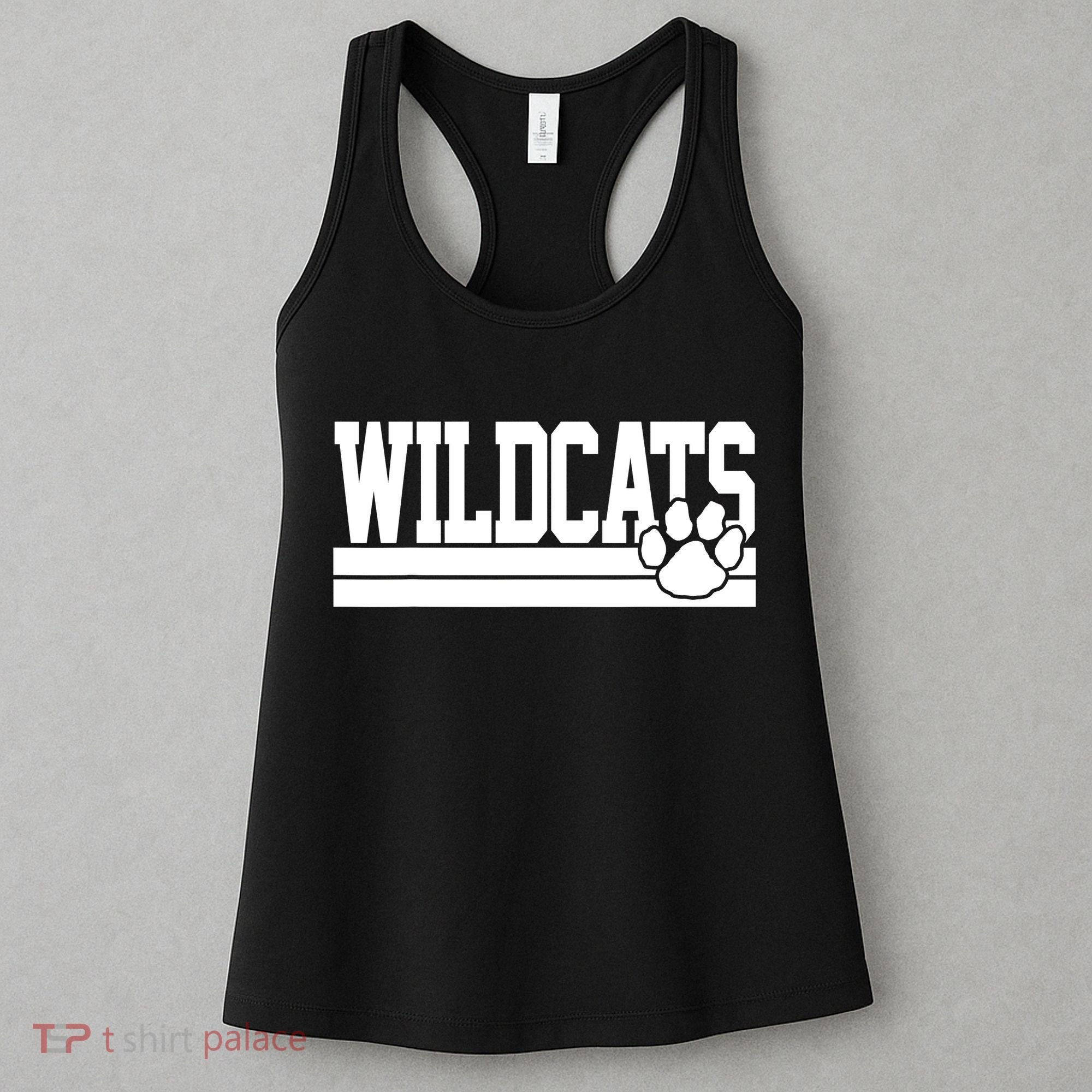 Wildcats School Spirit Women's Tank Top