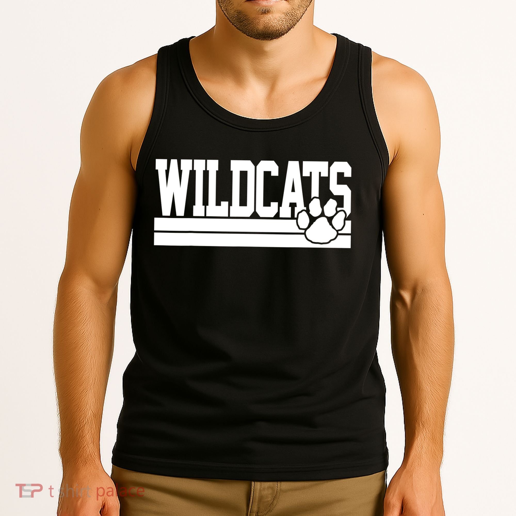 Wildcats School Spirit Tank Top