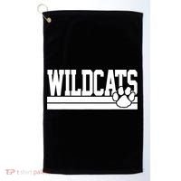 Wildcats School Spirit Golf Towel thumb 0