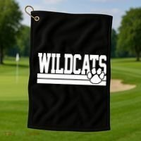 Wildcats School Spirit Golf Towel thumb 1