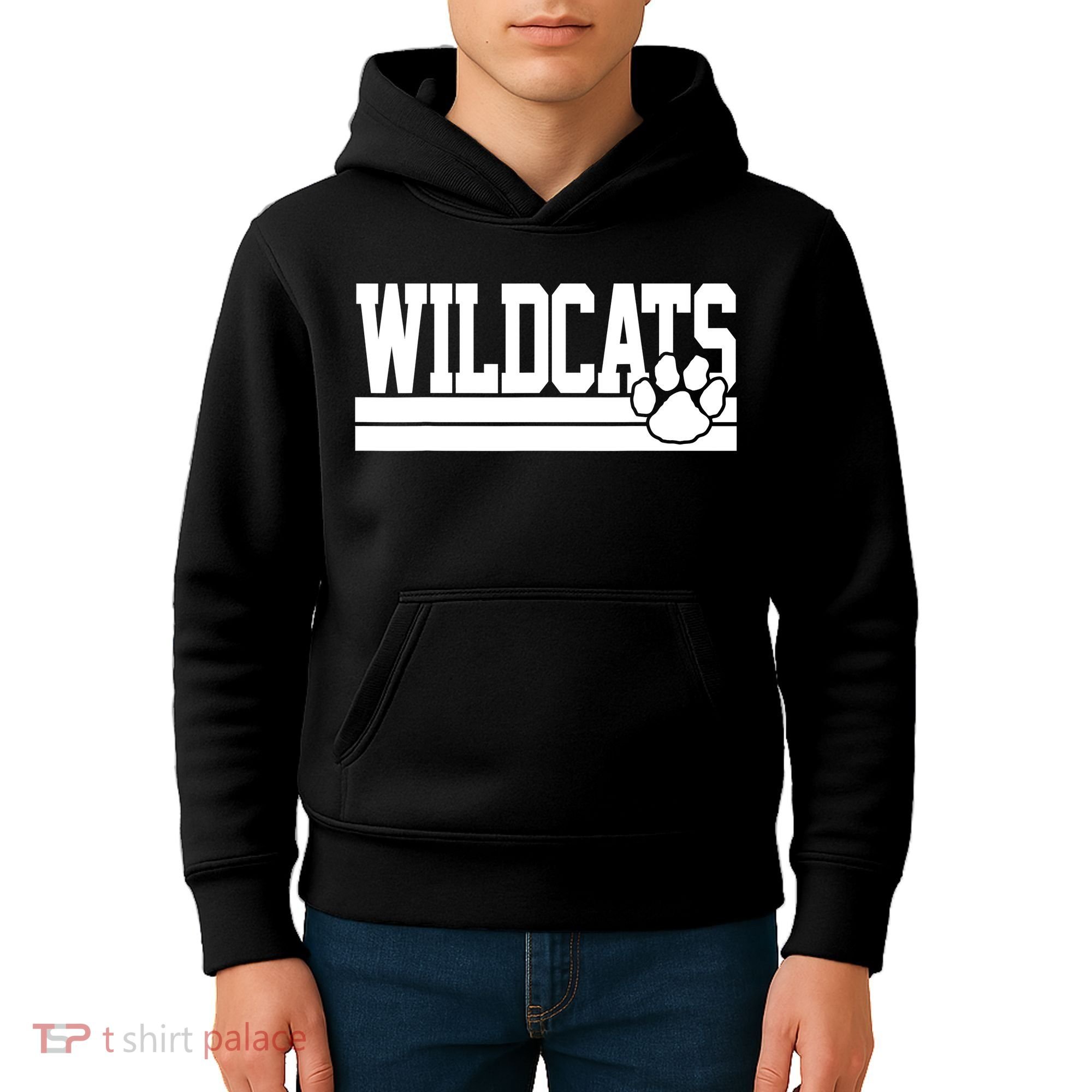 Wildcats School Spirit Kids Hoodie