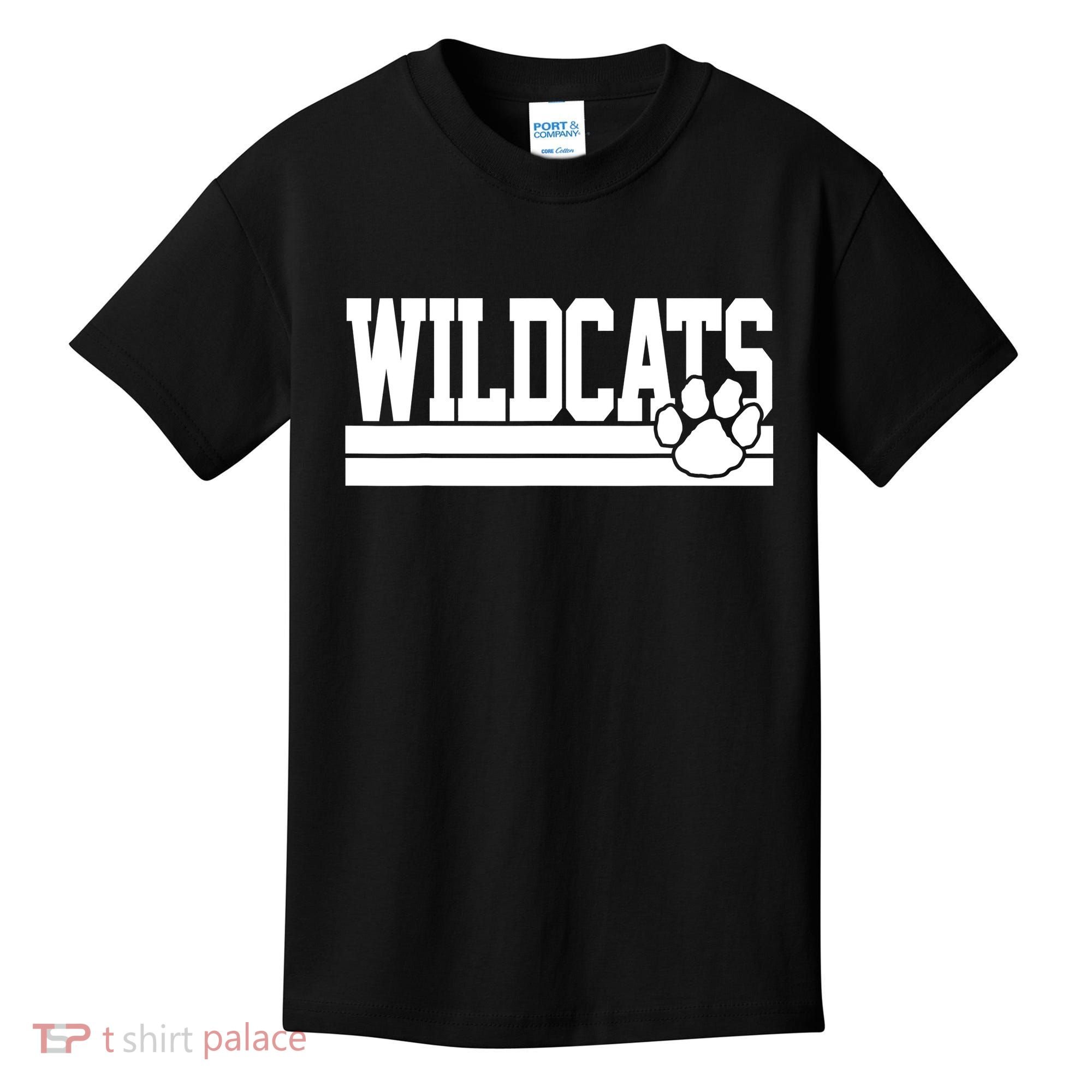 Wildcats School Spirit Kids T-Shirt