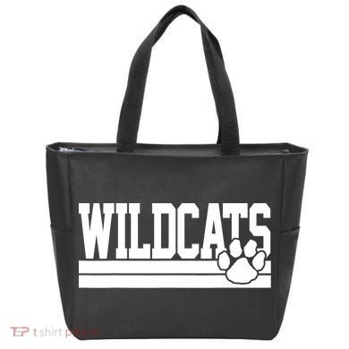 Wildcats School Spirit Tote Bag