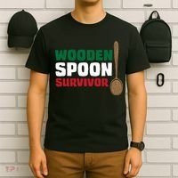 Wooden Spoon Survivor Italian Flag T-Shirt thumb 6