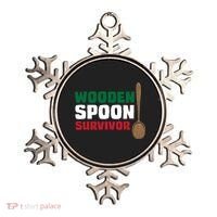 Wooden Spoon Survivor Italian Flag Ornament thumb 0