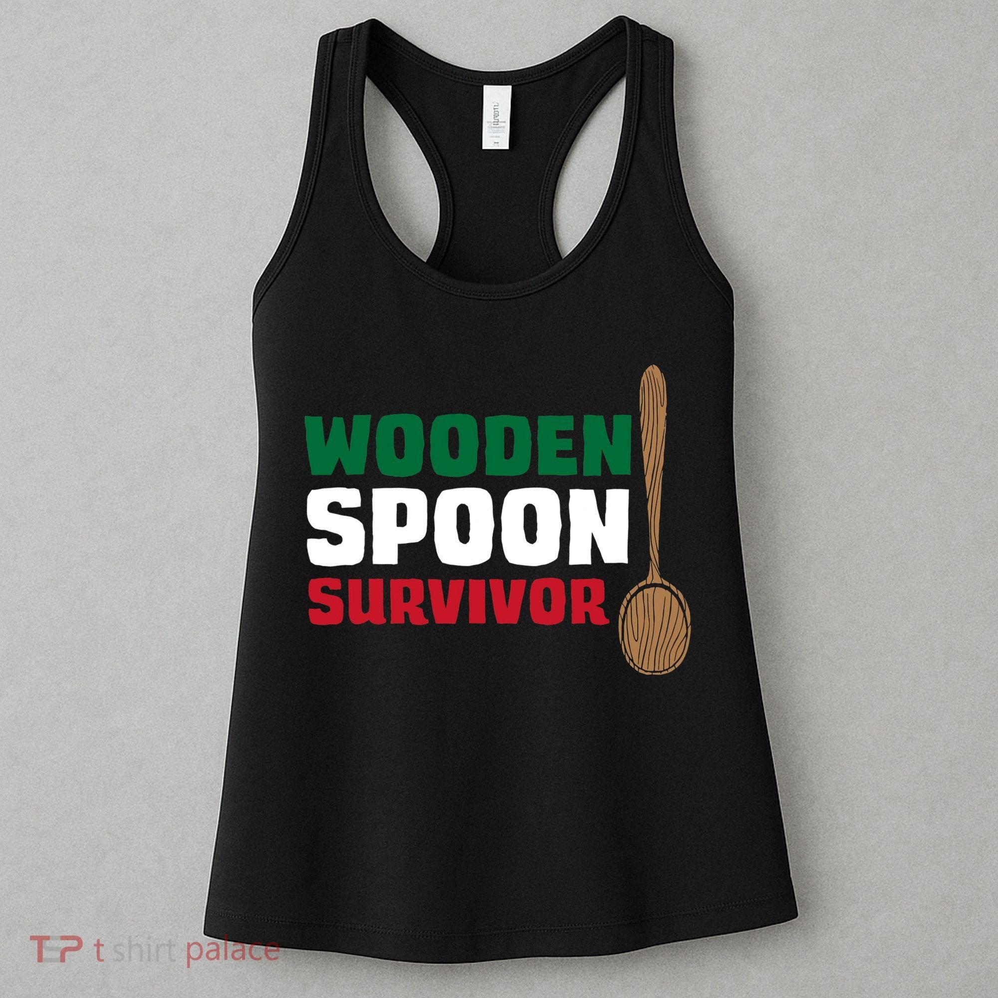 Wooden Spoon Survivor Italian Flag Women's Tank Top