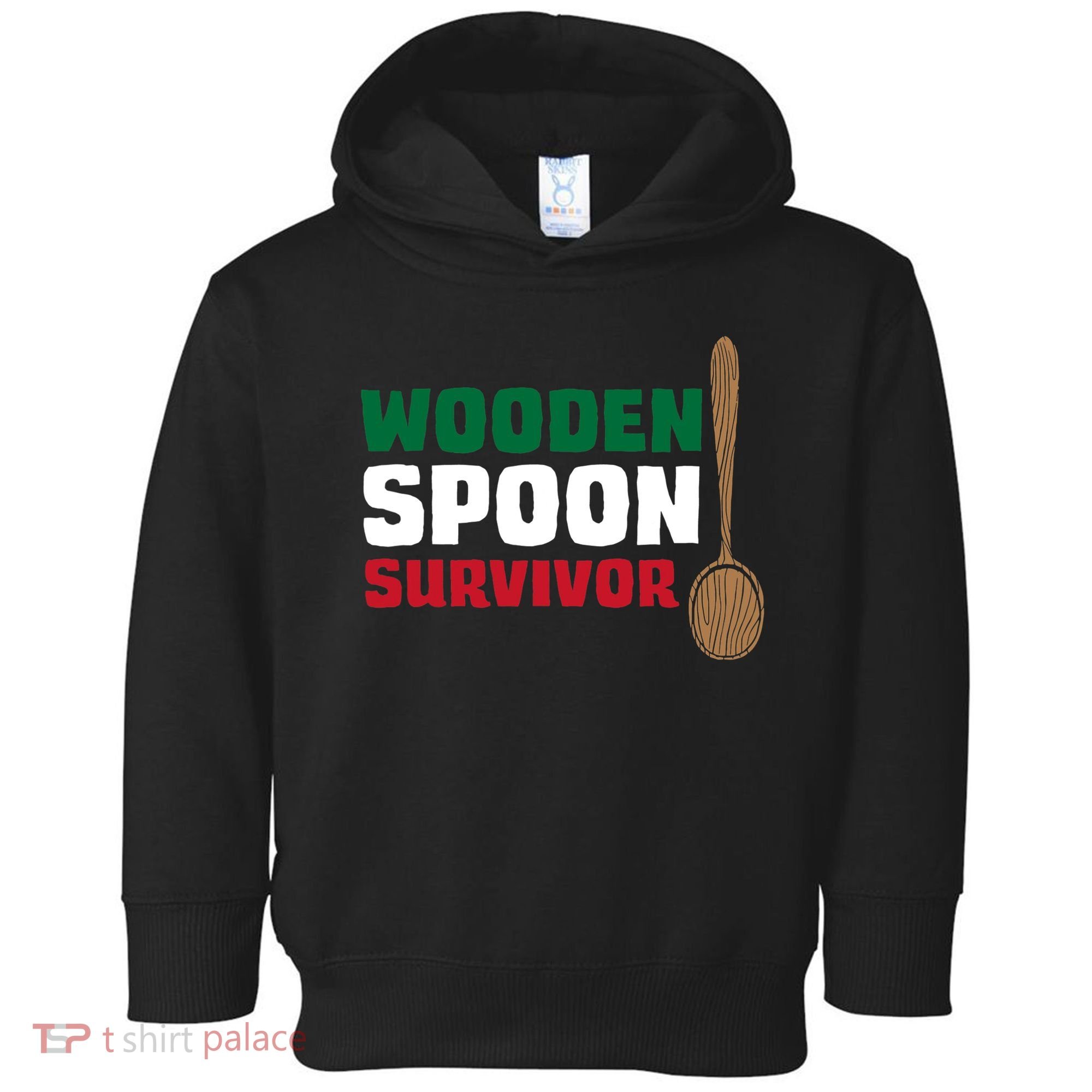 Wooden Spoon Survivor Italian Flag Toddler Hoodie